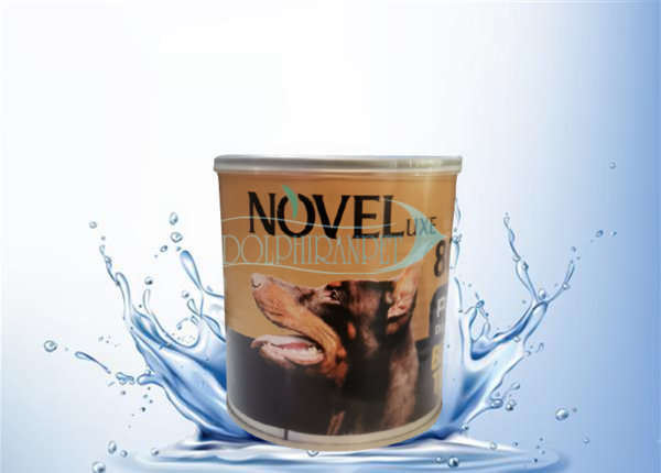 کنسرو غذای سگ پته گوشت گاو و سیرابی - نوو لوکس (NOVELuxe)