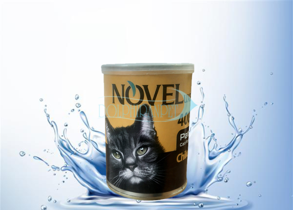 کنسرو غذای گربه  – پته مرغ نوولوکس (NOVELuxe)